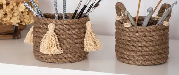 Ozdoby ze sznurka jutowego: Proste DIY i modne dekoracje dla każdego