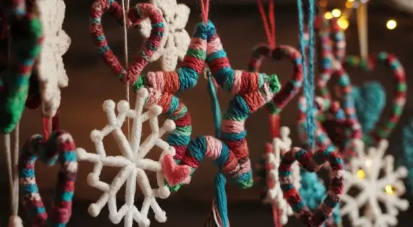 Ludowe ozdoby choinkowe DIY: Stwórz magię świąt krok po kroku
