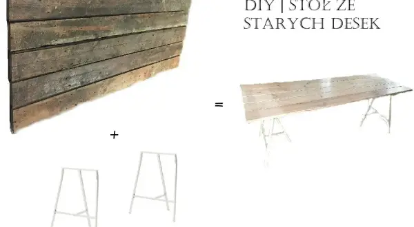 Co zrobić ze starych desek? Niezwykłe pomysły DIY na meble i ogród