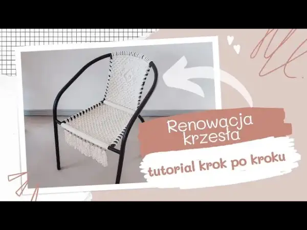 Krzesło rattanowe jak nowe? Napraw je samodzielnie krok po kroku!